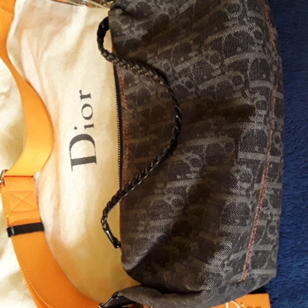 Authentic Dior flight bag.